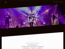 Tablet Screenshot of bigjohnbates.com